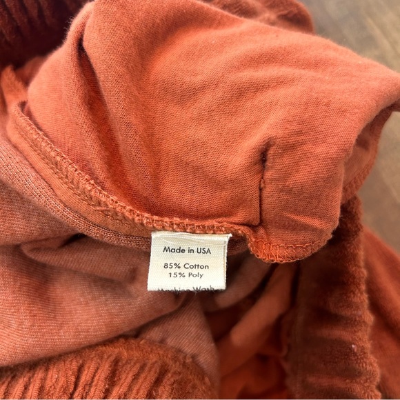 DONNI Terry Henley Sweatpants Cinnamon - Picture 9 of 9